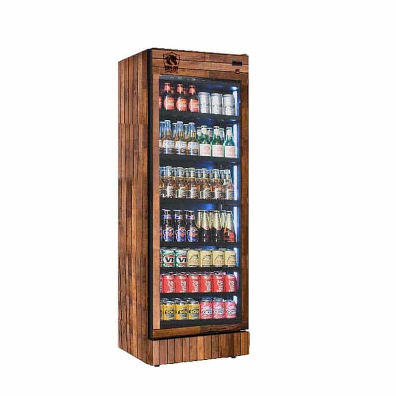 یخچال نوشیدنی چوبی تک درب تایلان دهنه 70 مدل TB-02F